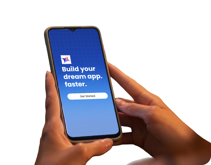 An AI agentic mobile app built with AI App Studio running on a phone